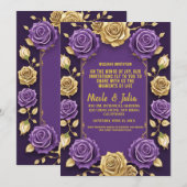 Invitation de mariage (Devant / Derrière)