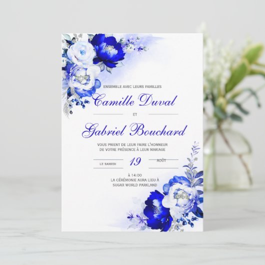 Invitation De Mariage (Debout devant)