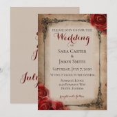 invitation de mariage (Devant / Derrière)