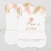 Invitation de mariage (Devant / Derrière)
