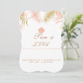 Invitation de mariage (Debout devant)