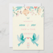 Invitation de mariage (Devant)