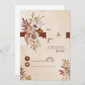 invitation de mariage (Devant / Derrière)