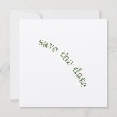 Invitation de mariage (Dos)