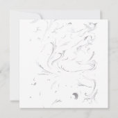 Invitation de mariage  (Dos)