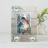 Invitation de mariage (Debout devant)