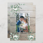 Invitation de mariage (Devant / Derrière)