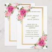 Invitation de mariage (Devant / Derrière)