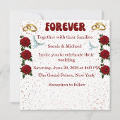 Invitation de mariage (Dos)