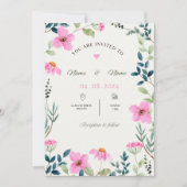 Invitation de mariage (Devant)