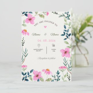 Invitation de mariage