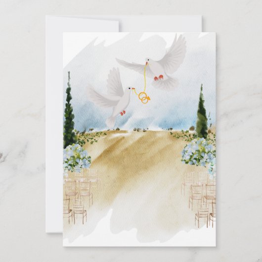Invitation de mariage (Devant)