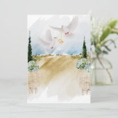 Invitation de mariage (Debout devant)