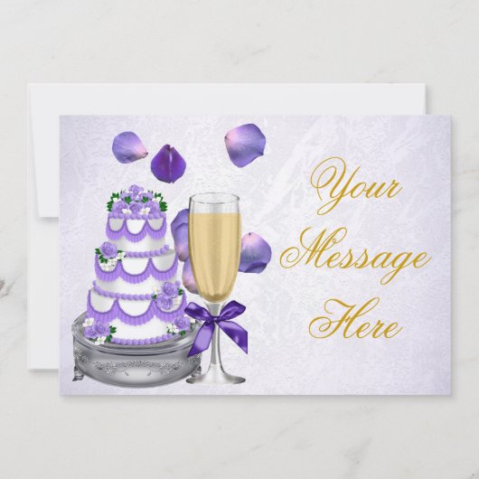 Invitation de mariage (Dos)