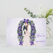 Invitation de mariage (Debout devant)