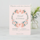 Invitation de mariage (Debout devant)
