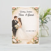 Invitation de mariage (Debout devant)