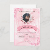 Invitation de mariage (Devant / Derrière)