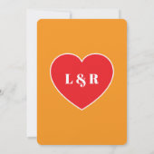 " INVITATION DE MARIAGE " (Dos)