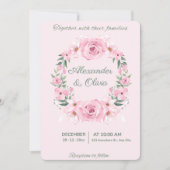 Invitation de mariage (Devant)