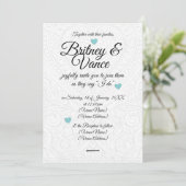 Invitation de mariage (Debout devant)