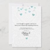 Invitation de mariage (Dos)