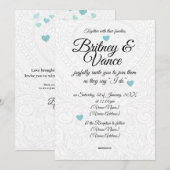 Invitation de mariage (Devant / Derrière)