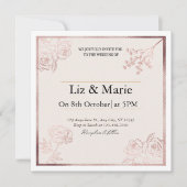 Invitation de mariage (Devant)