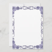Invitation de mariage (Dos)