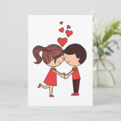 Invitation de mariage (Debout devant)