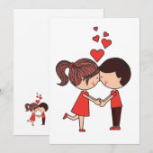Invitation de mariage (Devant / Derrière)