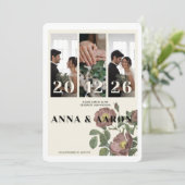 Invitation de mariage (Debout devant)