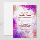 Invitation de mariage (Devant / Derrière)