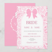 Invitation de mariage (Devant / Derrière)