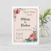 Invitation de mariage (Debout devant)
