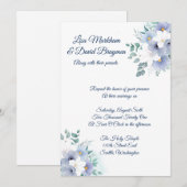 Invitation de mariage (Devant / Derrière)