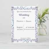 Invitation de mariage (Debout devant)