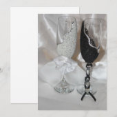 Invitation de mariage (Devant / Derrière)