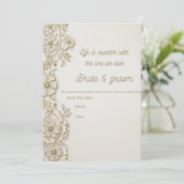 invitation de mariage (Debout devant)