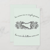 Invitation de mariage (Devant / Derrière)