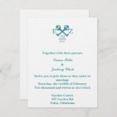  Invitation de mariage (Devant / Derrière)