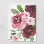 invitation de mariage (Dos)