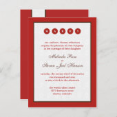 Invitation de mariage (Devant / Derrière)