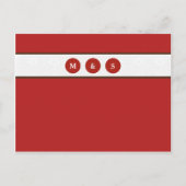 Invitation de mariage (Dos)