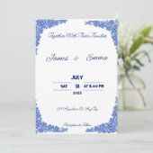 Invitation de mariage (Debout devant)