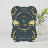 Invitation de mariage (Debout devant)