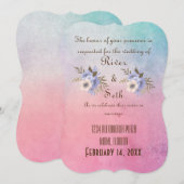 Invitation de mariage (Devant / Derrière)