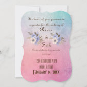 Invitation de mariage (Devant)
