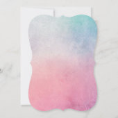 Invitation de mariage (Dos)