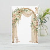 Invitation de mariage (Debout devant)